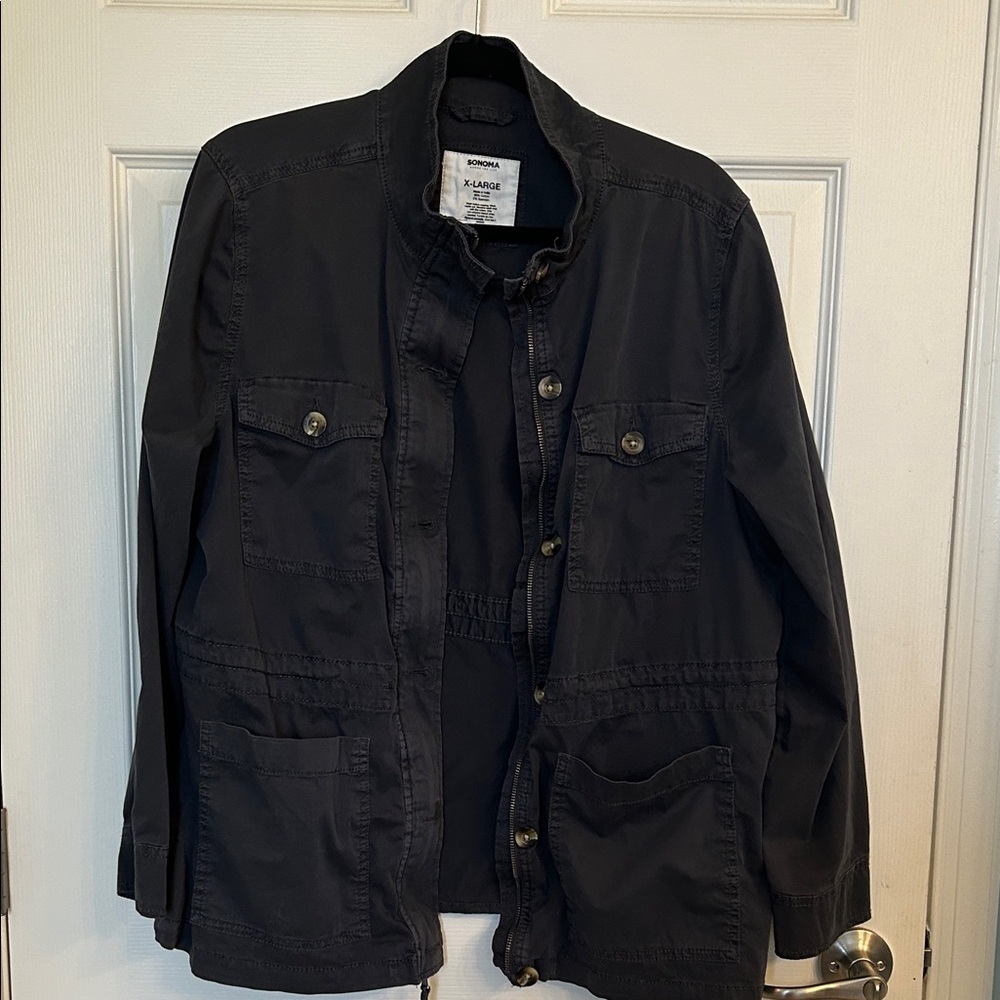 Sonoma Women's Black Utility Jacket